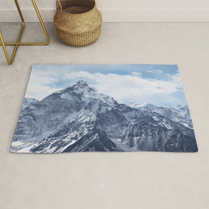 Snowy Mountain Peaks Rug Gallery Image 1