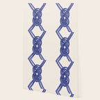 Nautical Knot Art Print  Minimalist Blue Rope Illustration Wallpaper Gallery Image 2