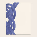 Nautical Knot Art Print  Minimalist Blue Rope Illustration Notebook Gallery Image 4