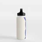Nautical Knot Art Print  Minimalist Blue Rope Illustration Water Bottle Gallery Image 3