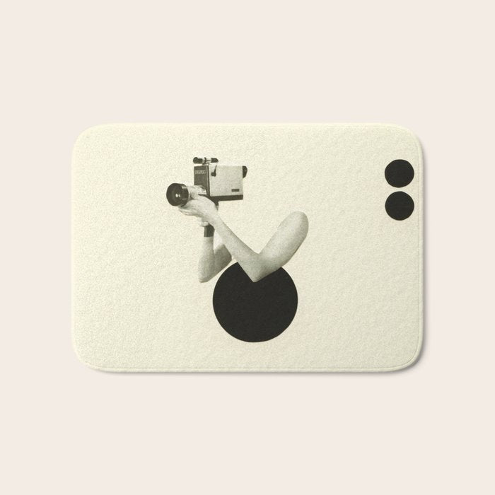 Film Noir Bath Mat Gallery Image 1