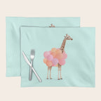 GIRAFFE PARTY Placemat Gallery Image 1