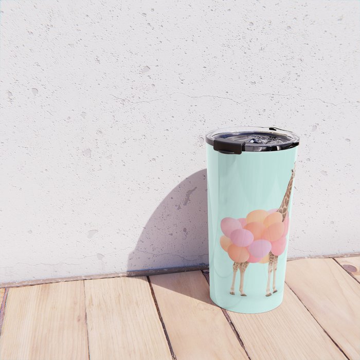 GIRAFFE PARTY Travel Mug Gallery Image 4