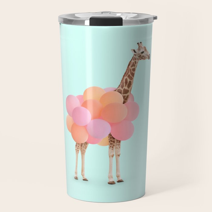 GIRAFFE PARTY Travel Mug Gallery Image 1