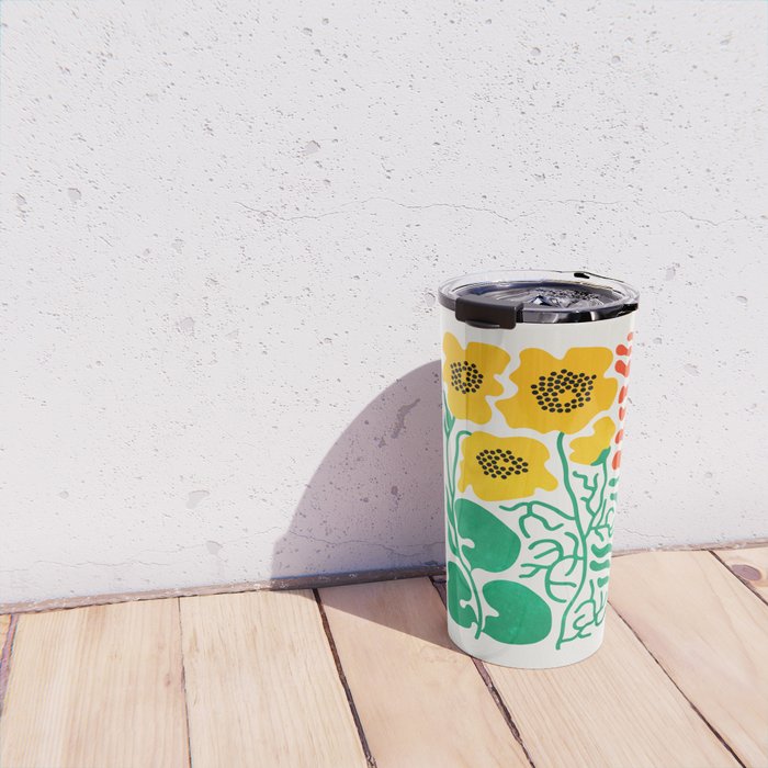 Flowers & Branches II Travel Mug Gallery Image 4