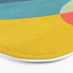 Flow of Geometry 2 Bath Mat Gallery Image 3