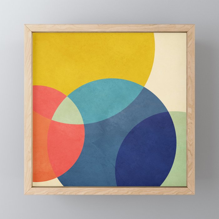 Flow Of Geometry 2 Mini Art Print Gallery Image 1