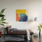 Flow of Geometry 2 Wood Wall Art Gallery Image 2