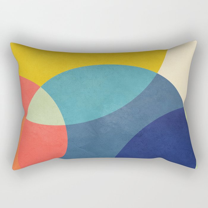 Flow of Geometry 2 Rectangular Pillow Gallery Image 1