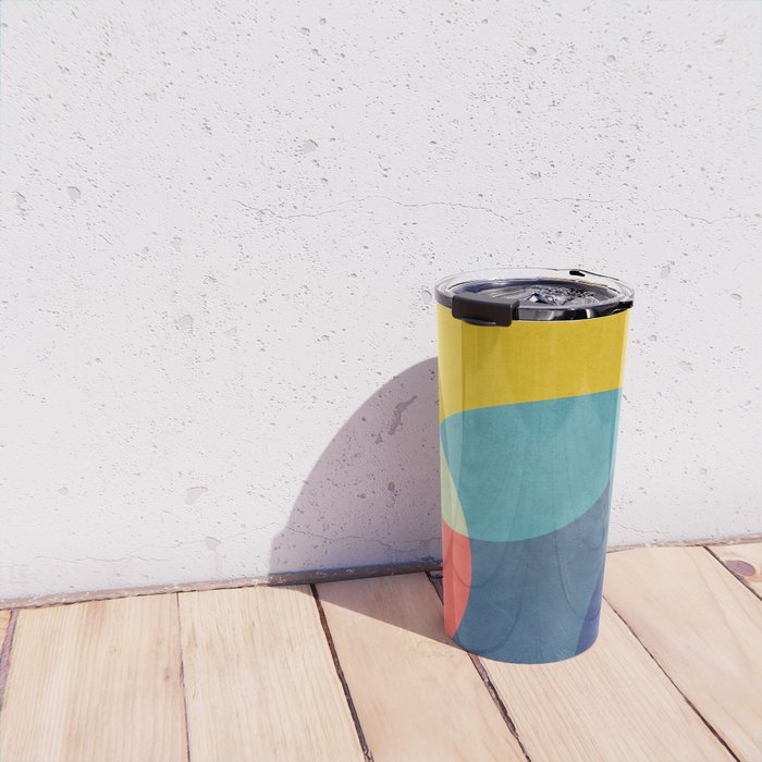 Flow of Geometry 2 Travel Mug Gallery Image 4