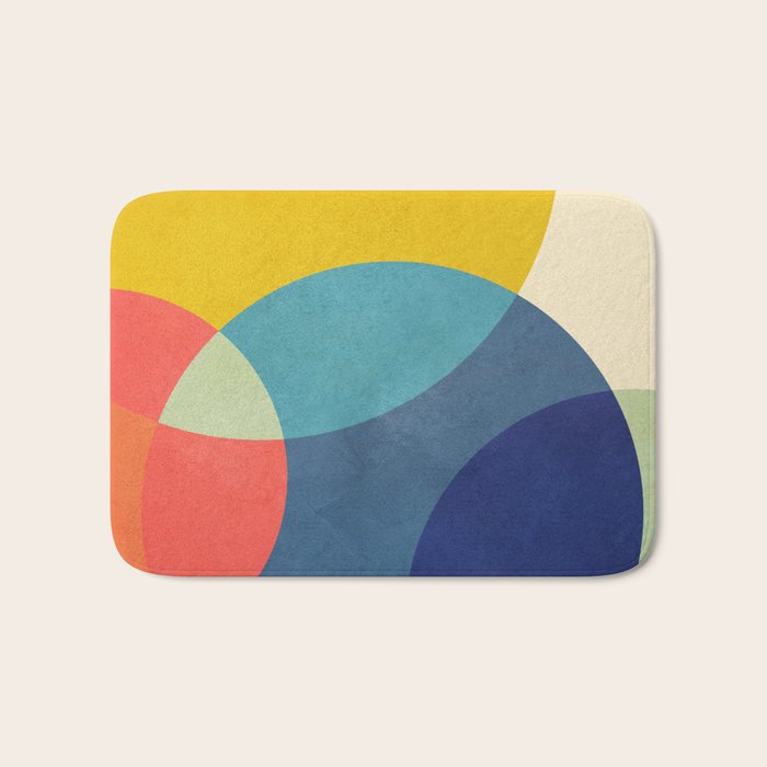 Flow of Geometry 2 Bath Mat Gallery Image 1