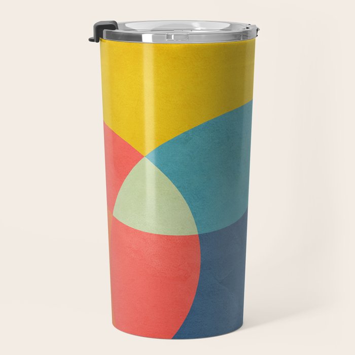 Flow of Geometry 2 Travel Mug Gallery Image 3