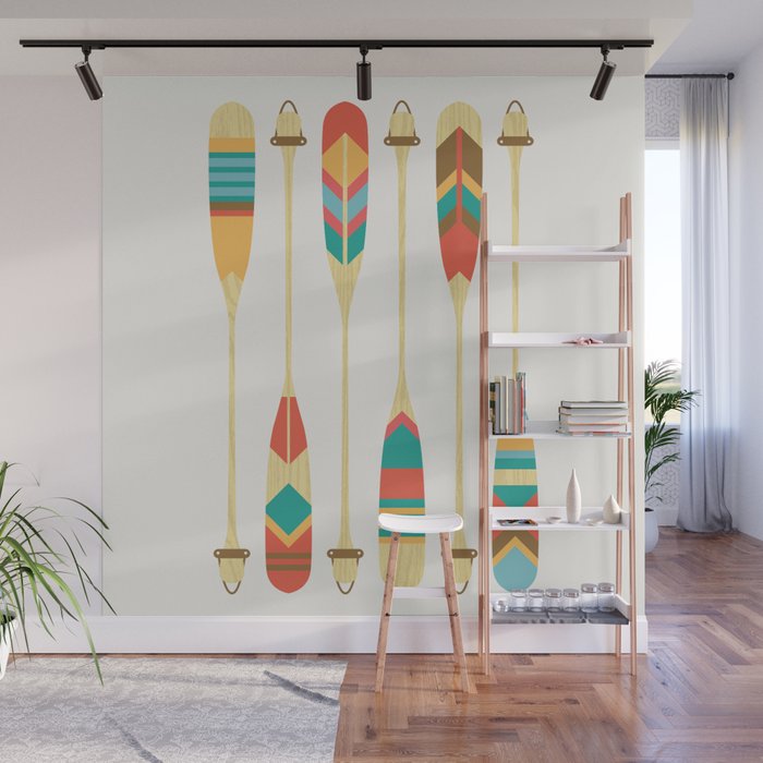 Summer Lake Wall Mural Gallery Image 1