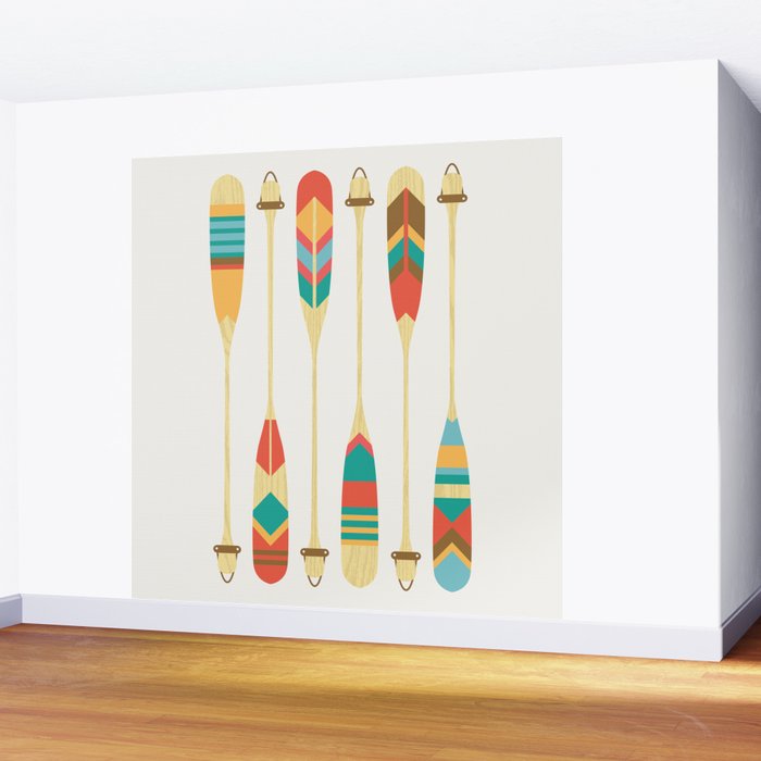 Summer Lake Wall Mural Gallery Image 2