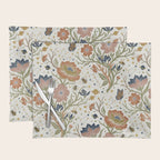 Boho Floral Galaxy Garden Placemat Gallery Image 1