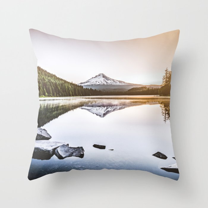 Beautiful Mornings - 12/365 Throw Pillow Gallery Image 1