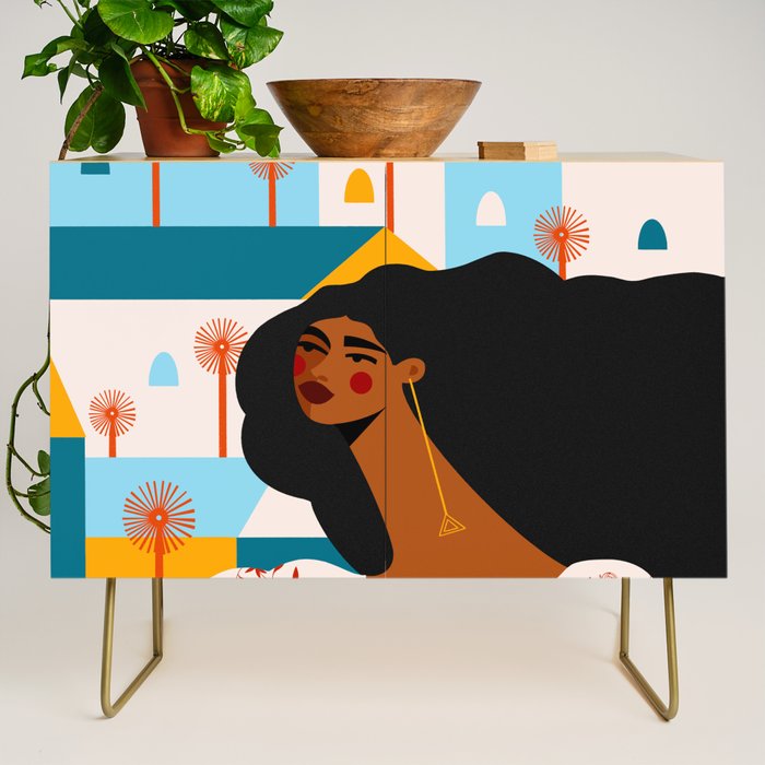 Exploring A New City Credenza Gallery Image 1