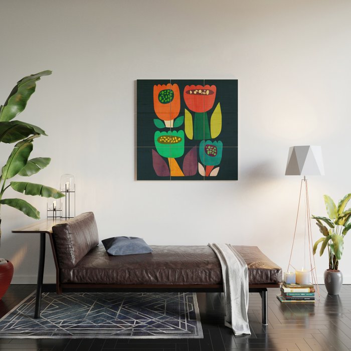 Flourish Wood Wall Art Gallery Image 2