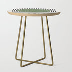 Abstract Modern Green Side Table Gallery Image 1