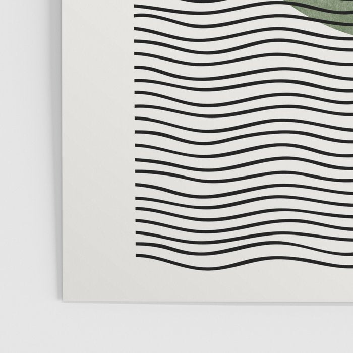 Abstract Modern Green Poster Gallery Image 3