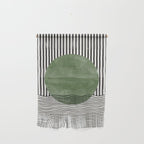 Abstract Modern Green Wall Hanging Gallery Image 1