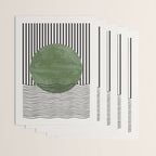 Abstract Modern Green Wrapping Paper Gallery Image 3