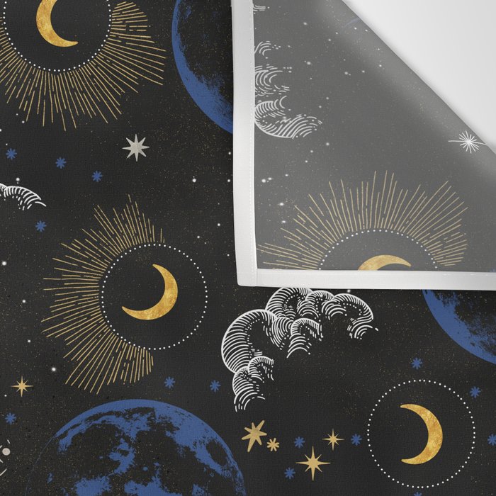 Night sky of stars 24 Wall Tapestry Gallery Image 3