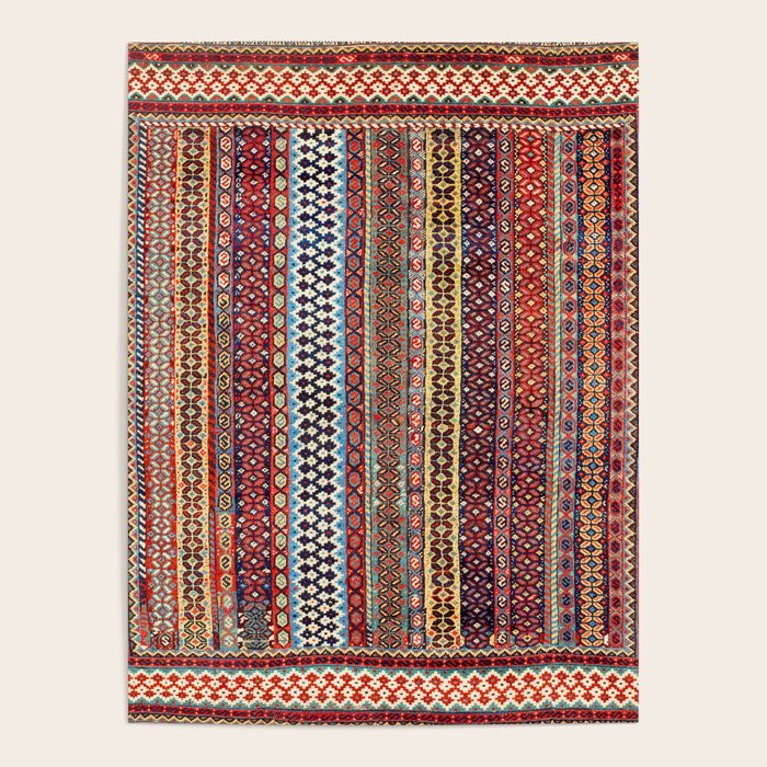 Qashqaâi Amaleh Fars Southwest Persian Rug Poster Gallery Image 1