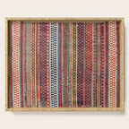 Qashqaâi Amaleh Fars Southwest Persian Rug Serving Tray Gallery Image 1