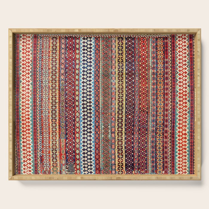 Qashqaâi Amaleh Fars Southwest Persian Rug Serving Tray Gallery Image 1