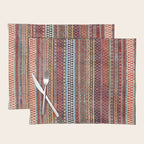 Qashqaâi Amaleh Fars Southwest Persian Rug Placemat Gallery Image 1