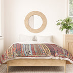 Qashqaâi Amaleh Fars Southwest Persian Rug Duvet Cover Gallery Image 3