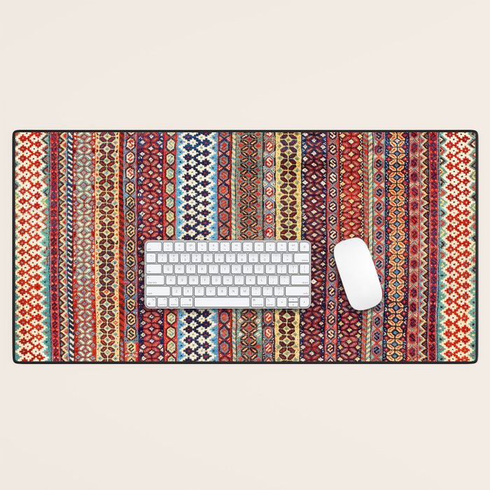 Qashqaâi Amaleh Fars Southwest Persian Rug Desk Mat Gallery Image 1