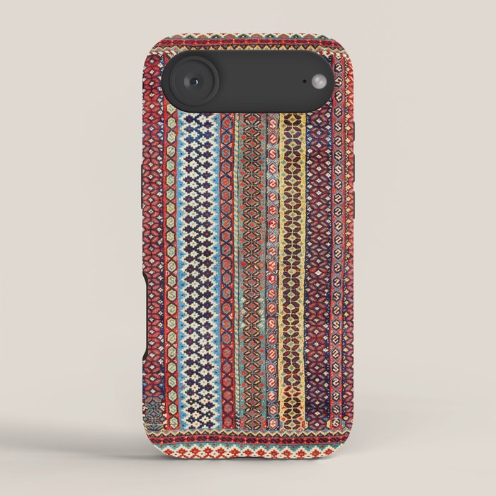Qashqaâi Amaleh Fars Southwest Persian Rug iPhone Case Gallery Image 2