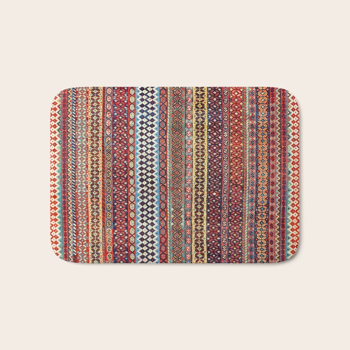 Qashqaâi Amaleh Fars Southwest Persian Rug Bath Mat Gallery Image 1