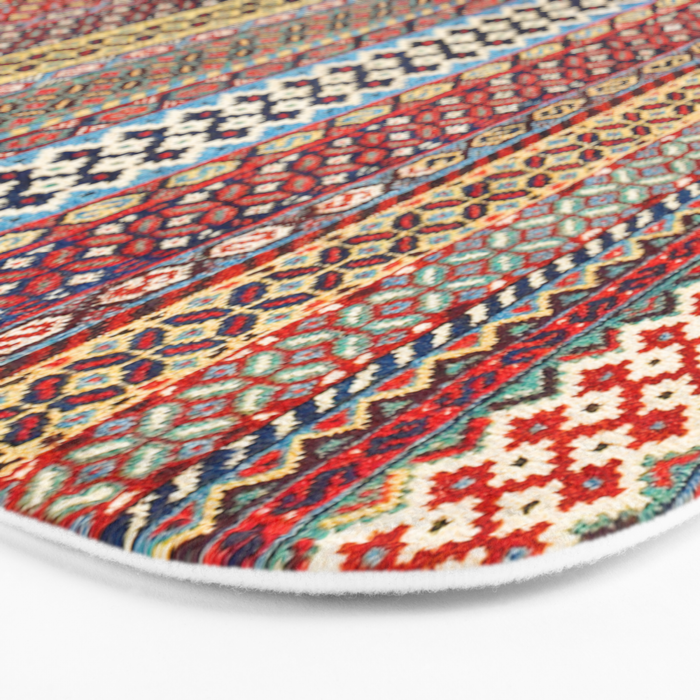 Qashqaâi Amaleh Fars Southwest Persian Rug Bath Mat Gallery Image 3