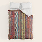 Qashqaâi Amaleh Fars Southwest Persian Rug Duvet Cover Gallery Image 6