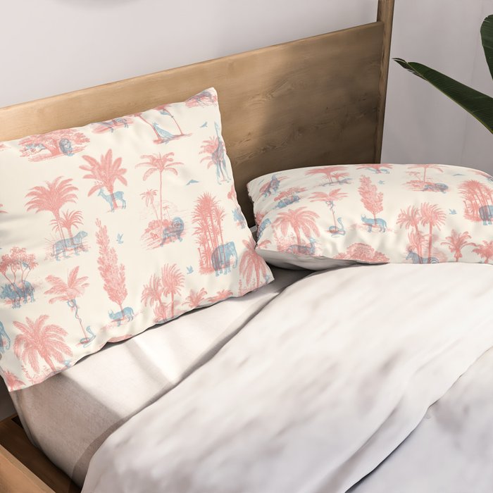 Where they Belong - Pastel Colors Pillow Sham Gallery Image 2