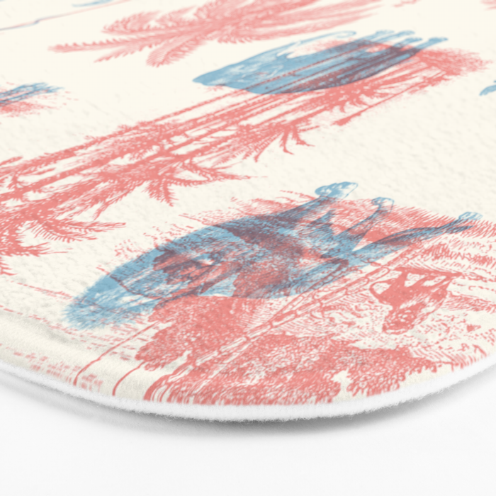 Where they Belong - Pastel Colors Bath Mat Gallery Image 3
