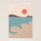 Cat Landscape 79 Stationery Card Gallery Image 2