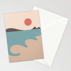 Cat Landscape 79 Stationery Card Gallery Image 2