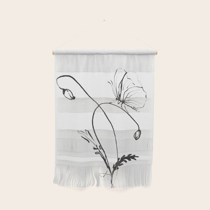 Butterfly on a little flower 5 Wall Hanging Gallery Image 1