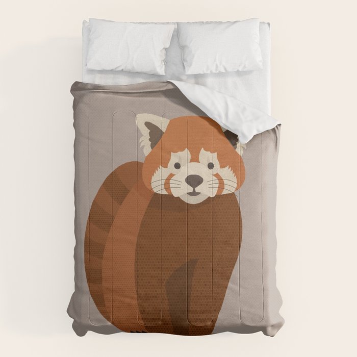 Whimsy Red Panda Comforter Gallery Image 1