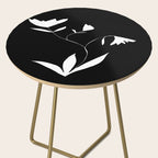 Fading Spring In Black  Side Table Gallery Image 2
