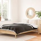Fading Spring In Black  Duvet Cover Gallery Image 2