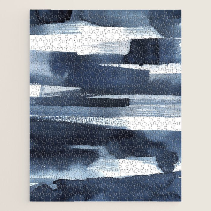 Blue Brush Jigsaw Puzzle Gallery Image 1