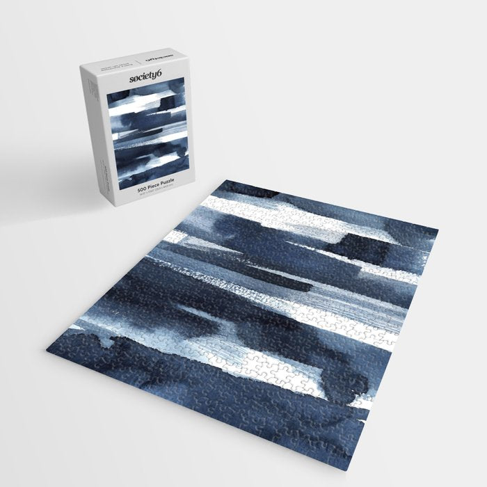 Blue Brush Jigsaw Puzzle Gallery Image 2