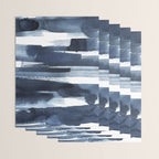Blue Brush Wrapping Paper Gallery Image 3