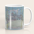 Hiroshi Yoshida, Sarusawa Pond, Nara - Vintage Japanese Woodblock Print Art Coffee Mug Gallery Image 1