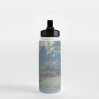 Hiroshi Yoshida, Sarusawa Pond, Nara - Vintage Japanese Woodblock Print Art Water Bottle Gallery Image 2